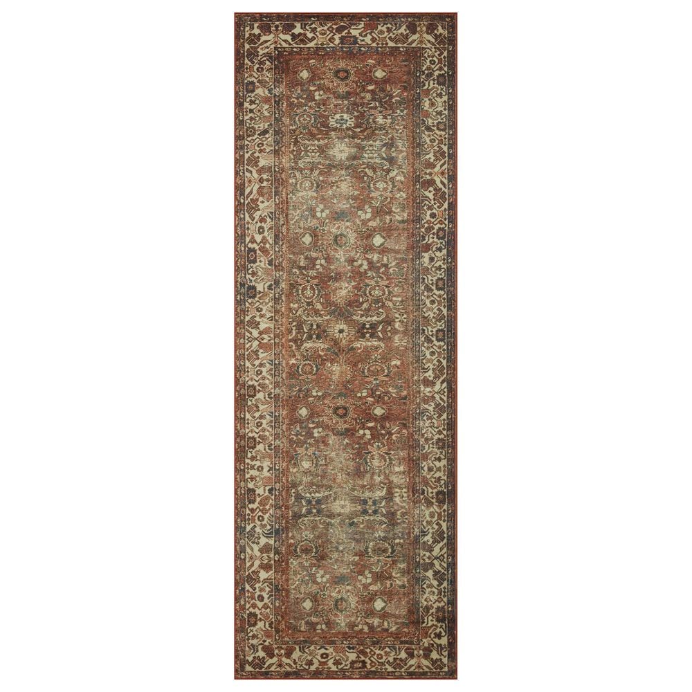 Magnolia Home Banks 2"6" x 12" Brick and Ivory Runner, , large