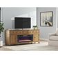 Ashley Sharlance 81" XL TV Stand in Light Brown, , large