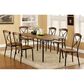 Furniture of America Alford Side Chair in Natural Elm and Bronze (Set of 2), , large