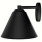 Hunter Aeronaut 1-Light Outdoor Small Wall Light in Matte Black, , large