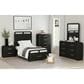 Mayberry Hill Ridgemont 6-Drawer Dresser and Mirror in Black, , large