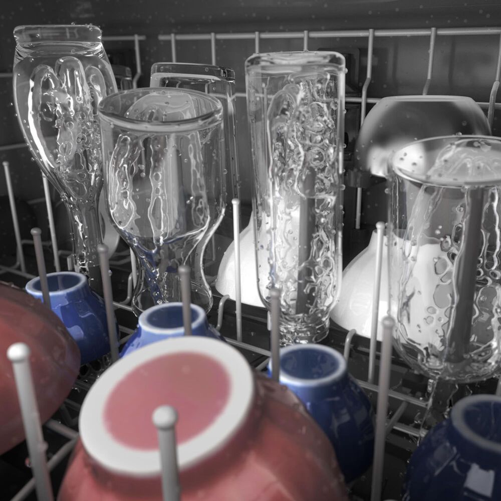 GE Appliances 24" Built-In Bar Handle Dishwasher with 50 dBA in Black, , large