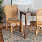 Baxton Studio Irene Side Chair in Natural Brown, , large
