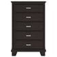 Ashley Covetown 5-Piece Queen Bedroom Set in Dark Brown, , large