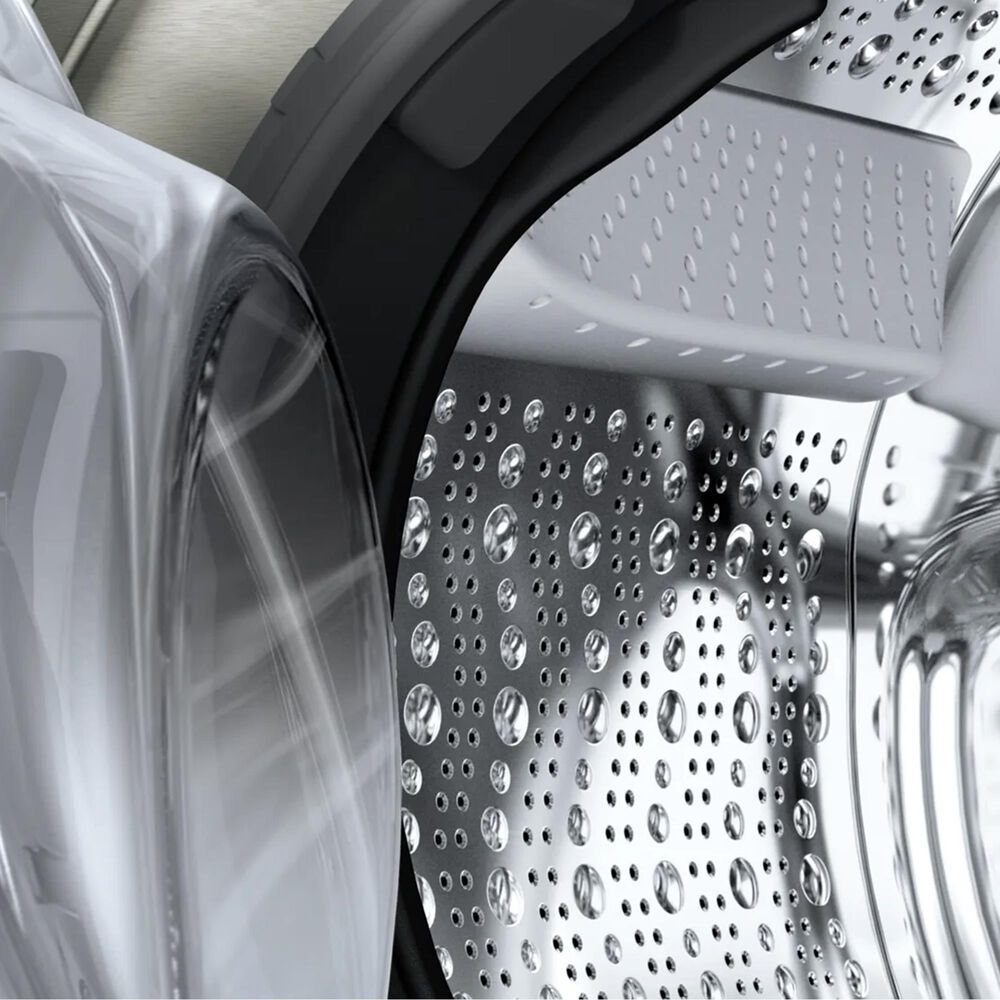 Bosch 800 Series 2.4 Cu. Ft. Front Load Compact Washer in Pearl Steel, , large