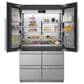 Signature Kitchen Suite 26 Cu. Ft. French Door Refrigerator in Stainless Steel, , large
