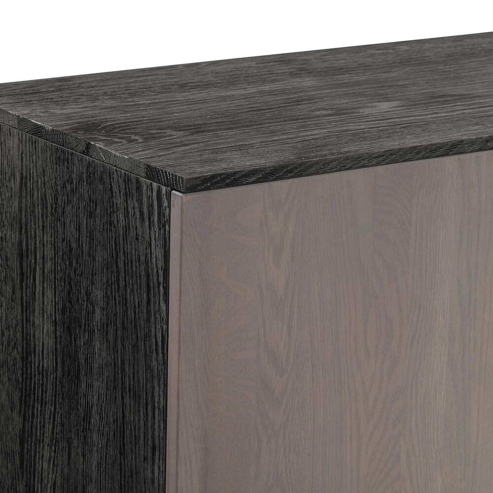 Blue River Turnin Sideboard in Black Brushed and Copper, , large