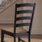 A-America Stormy Ridge 6-Piece Dining Set in Chicory and Slate Black, , large