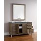 James Martin Vanities Chicago 60" Single Bathroom Vanity in Whitewashed Walnut with 3 cm Parisien Bleu Quartz Top and Rectangular Sink, , large