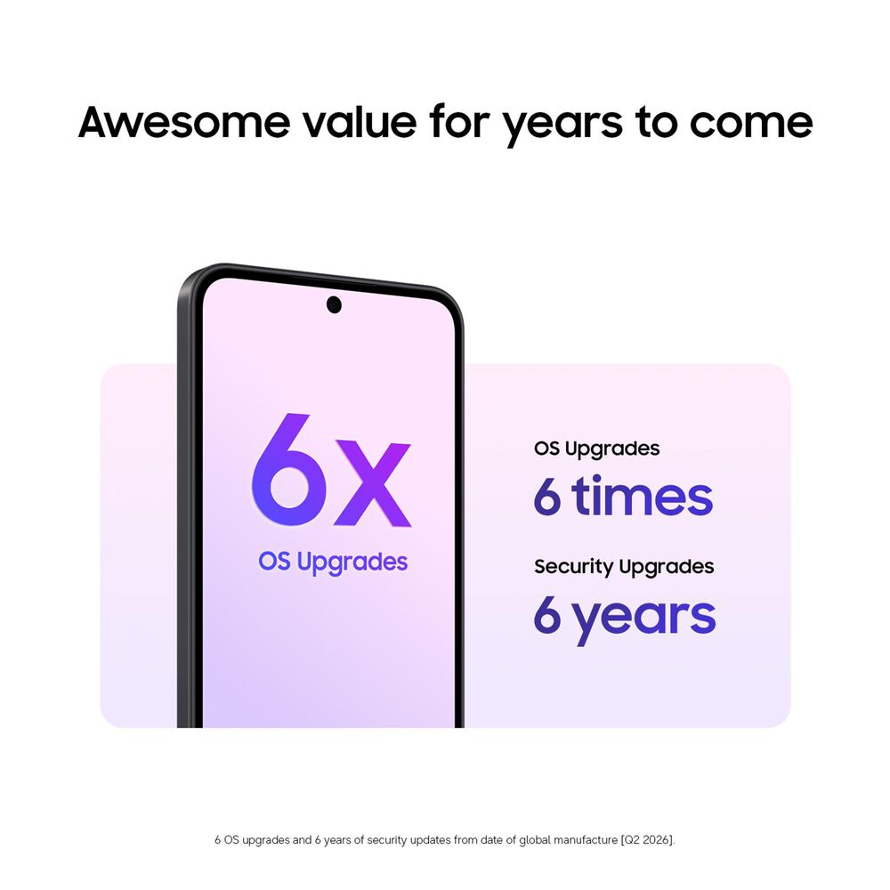 Samsung Galaxy A37 5G Smartphone 128GB (Unlocked) - Awesome Charcoal, , large