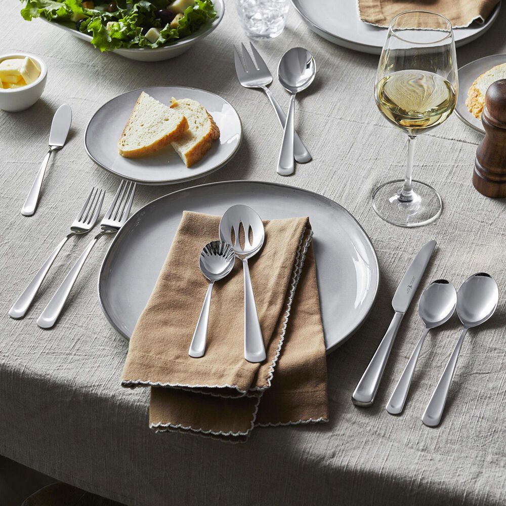 Zwilling Silvano 45-Piece Flatware Set in Stainless Steel, , large