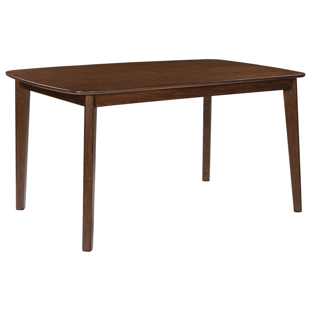 Ashley Tameride 5-Piece Rectangular Dining Set in Medium Brown, , large