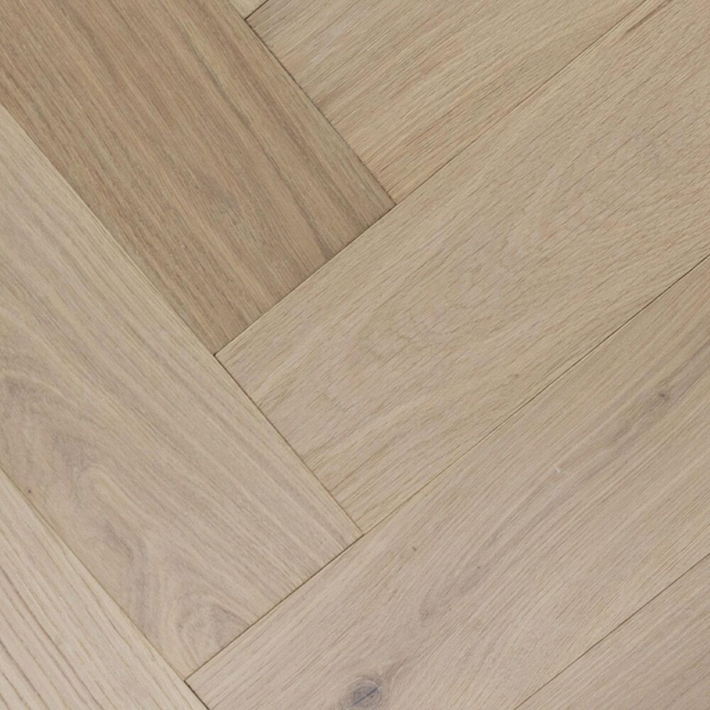 Mullican Flooring Castillian Premier Herringbone Monroe Bisque European White Oak Hardwood, , large