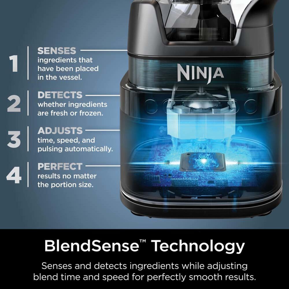 Ninja Detect Duo Power Blender Smoothie Maker with BlendSense in Black, , large