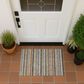 Dalyn Rug Company Soft Essentials Striped Earth 2"6" x 3"10" Indoor/Outdoor Area Rug, , large