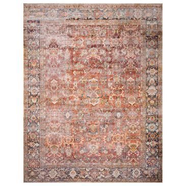 Loloi II Layla LAY-02 2"3" x 3"9" Spice and Marine Scatter Rug, , large