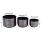 Maple and Jade Planter in Black (Set of 3), , large