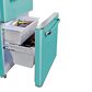 Unique Appliances Classic Retro 18 Cu. Ft Bottom Freezer Refrigerator in Ocean Mist Turquoise, , large