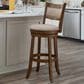 OSP Home 30" Swivel Stool in Burnt Brown, , large