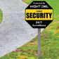 Night Owl Reflective Outdoor Yard Sign, , large