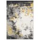 Surya Pepin PEI-1011 2" x 3" Charcoal, Black and Mustard Area Rug, , large