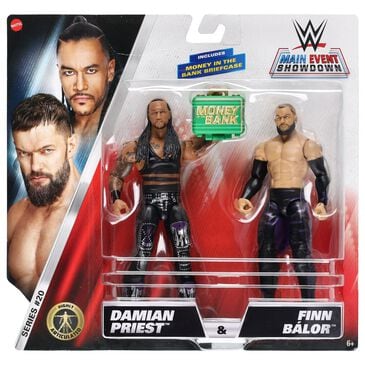 Mattel Main Event Championship Showdown Series 20 2-Pack Action Figure - Damian Priest and Finn Balor in Multicolor, , large