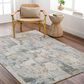 Surya Dresden Taupe, Off-White, Dusty Sage, Deep Teal, Light Gray, Mustard and Ink Blue 10" x 13"11" Area Rug, , large