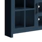 Legends Home Nantucket 67" Corner TV Stand in Blue Denim and Whiskey, , large