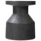 Four Hands Odeon End Table in Distressed Graphite, , large