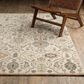 Oriental Weavers Acacia Ivory and Gold 9"10" x 12"10" Area Rug, , large