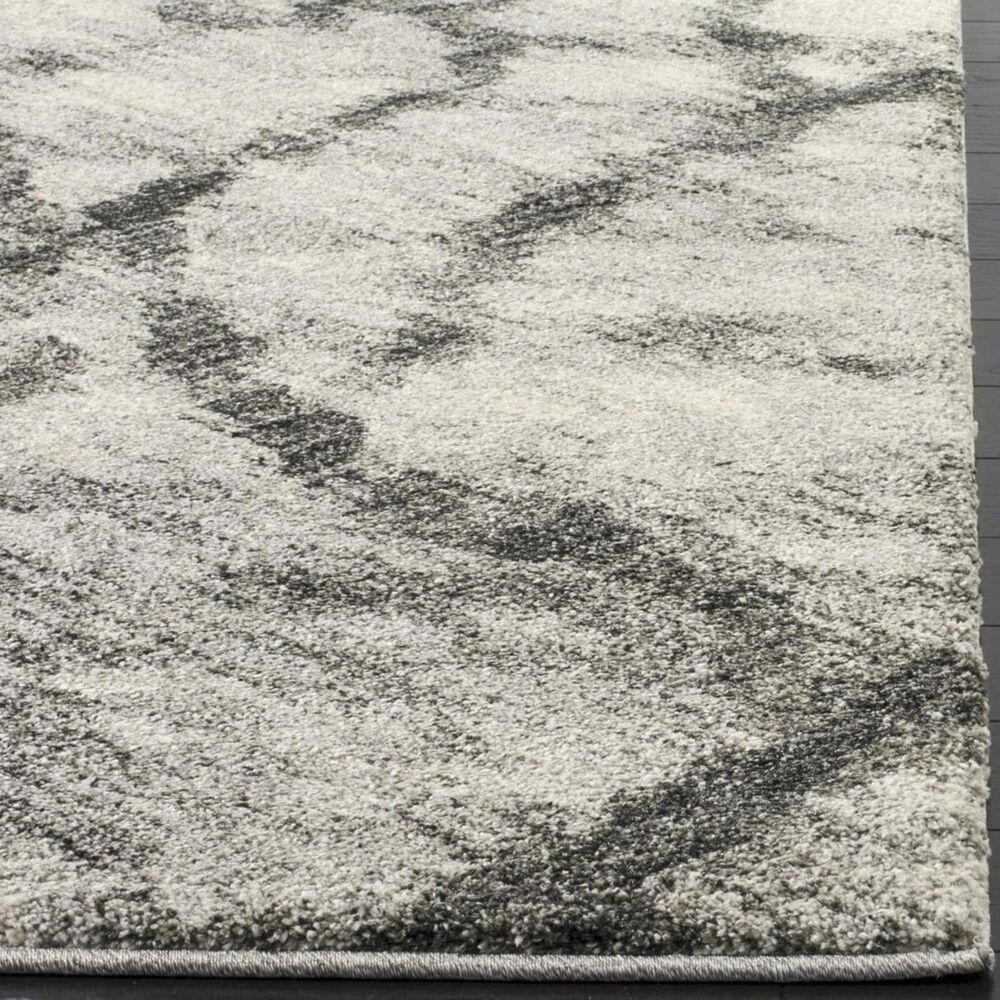Safavieh Retro RET2144-7990 2&#39;3&quot; x 11&#39; Light Grey and Black Runner, , large