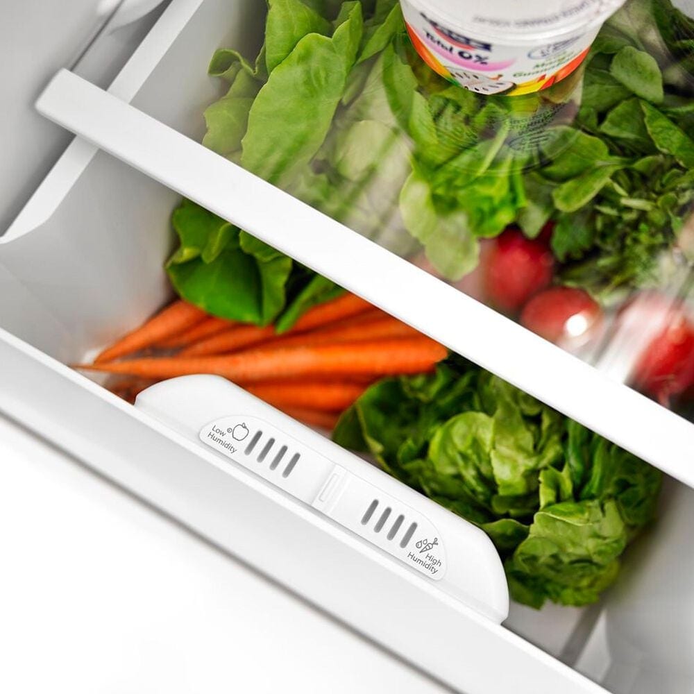 Amana 18 Cu. Ft. 30&quot; Wide Top-Freezer Refrigerator with Garden Fresh Crisper Bins in Black, , large