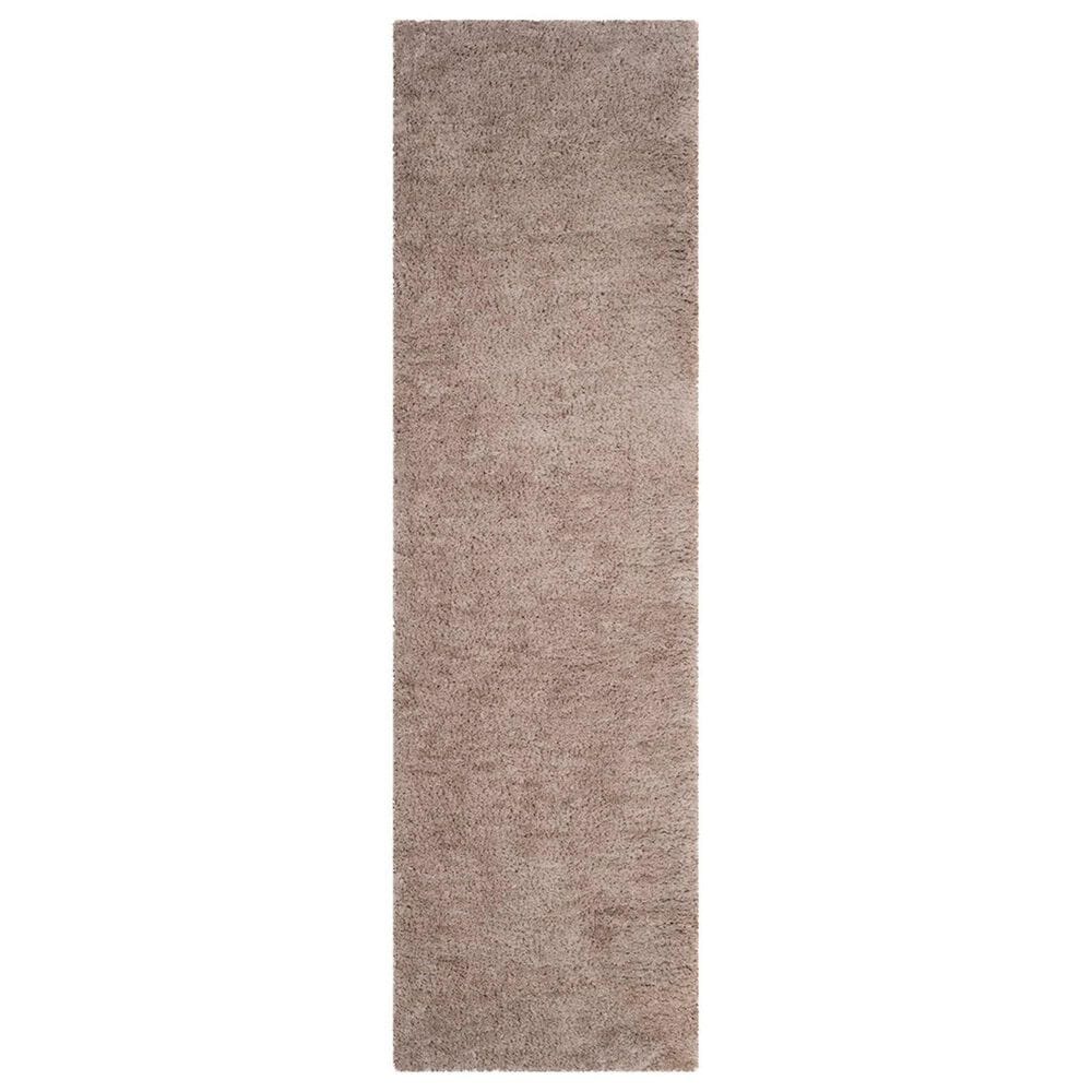 Safavieh Sheep Shag SSG120A 2"3" x 8" Silver Runner, , large