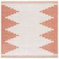 Surya Eagean EAG-2436 Rust, Ivory, Dusty Pink and Dusty Coral 6"7" Square Indoor/Outdoor Area Rug, , large