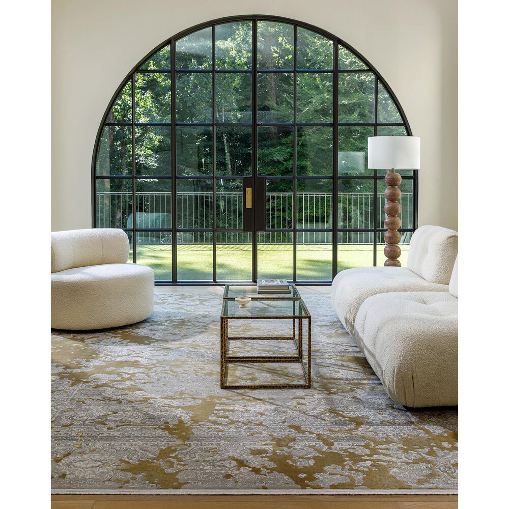 Surya Solar 10&#39; x 14&#39; Tan, Medium Brown, Camel, Blush and Light Beige Area Rug, , large