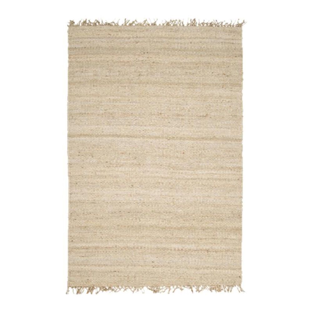 Surya Jute Bleached JUTE BLEACH 4" x 6" Cream Area Rug, , large