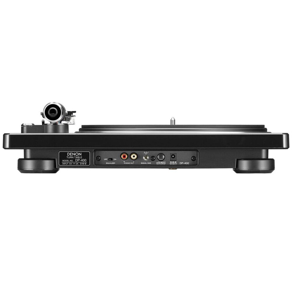 Denon DP-400 Hi-Fi Turntable with Speed Auto Sensor, , large