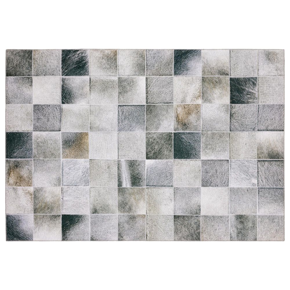 Oriental Weavers Myers Park MYP16 6 5" x 7" Grey Area Rug, , large