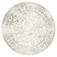 Safavieh Adirondack ADR109C-4R 4" x 4" Ivory/Silver Round Rug, , large