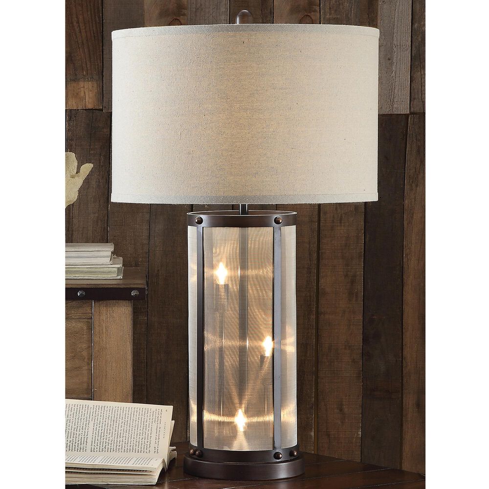 Anthony California 29" Table Lamp in Antique Bronze, , large