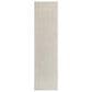 Nourison Horizon HOZ02 Grey 2" x 6" Indoor/Outdoor Runner, , large