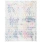 Safavieh Tulum 8" x 10" Ivory and Blue Area Rug, , large