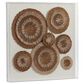 Novogratz 24" x 24" Wall Decor in Tan, Brown and Beige, , large