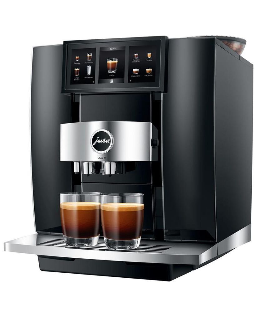Jura GIGA 10 87.9 Oz Automatic Coffee Machine in Diamond Black, , large