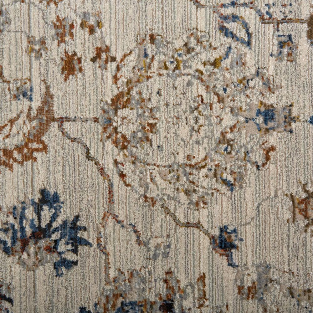 Feizy Kaia 7&#39;10&quot; x 9&#39;6&quot; Ivory and Multicolor Area Rug, , large