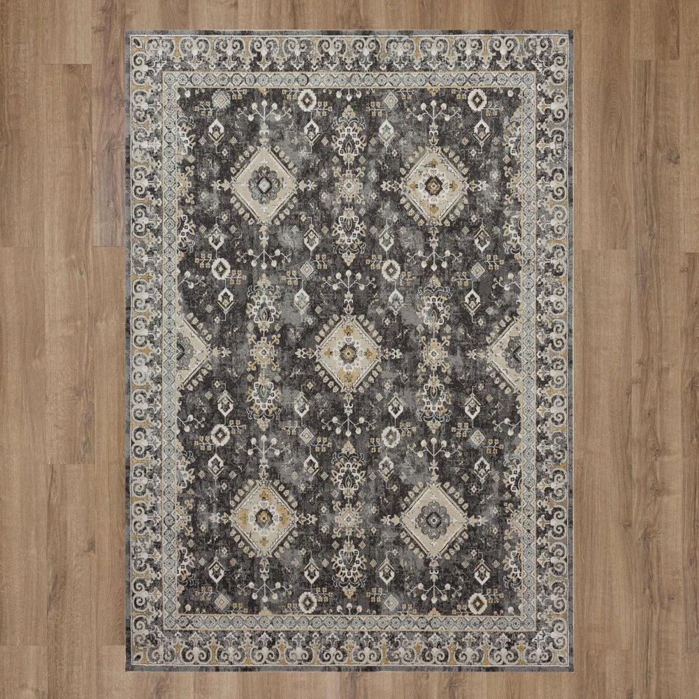 Karastan Windemere 8&#39; x 10&#39;3&quot; Anthracite Area Rug, , large
