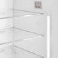 SMEG 18.01 Cu. Ft. Retro Bottom Freeze Refrigerator with Left Hinge in White, , large