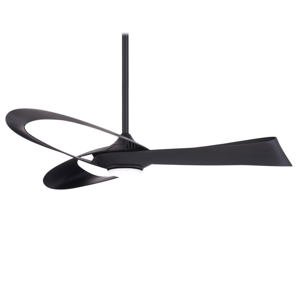 Minka-Aire Bowie 52" Ceiling Fan with LED Light in Coal, , large