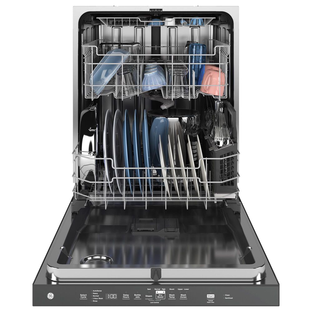 GE Appliances 24&quot; Built-In Pocket Handle Dishwasher in Fingerprint Resistant Slate, , large