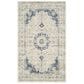 Safavieh Evoke EVK220C-3 3" x 5" Ivory/Blue Area Rug, , large